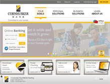 Tablet Screenshot of cornhuskerbank.com